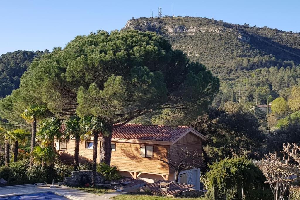 A L'Ombre Du Chene Gites Eden En Cevennes Anduze Bagian luar foto