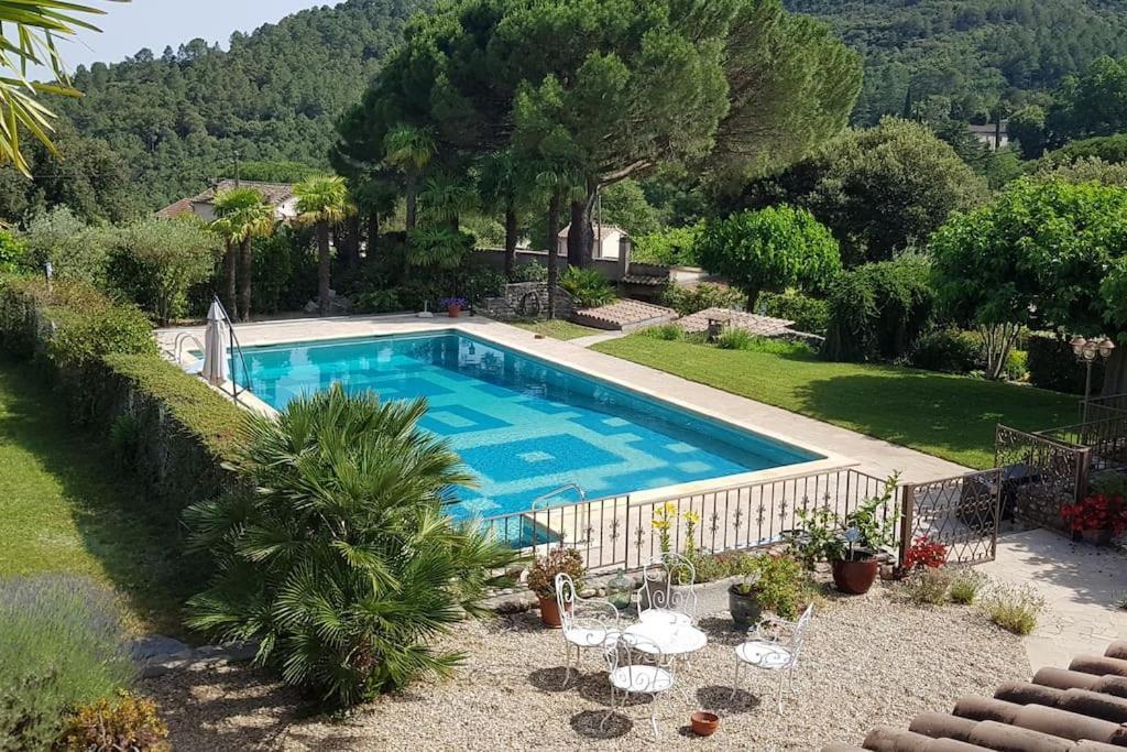 A L'Ombre Du Chene Gites Eden En Cevennes Anduze Bagian luar foto